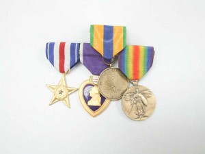 Among the medals awarded to Charlie Albert Golden is the Silver Star, one of the highest awards for bravery in the US military. Mr. Golden also recieved a medal for the earlier pursuit of Mexican  revolutionary icon Pancho Villa.