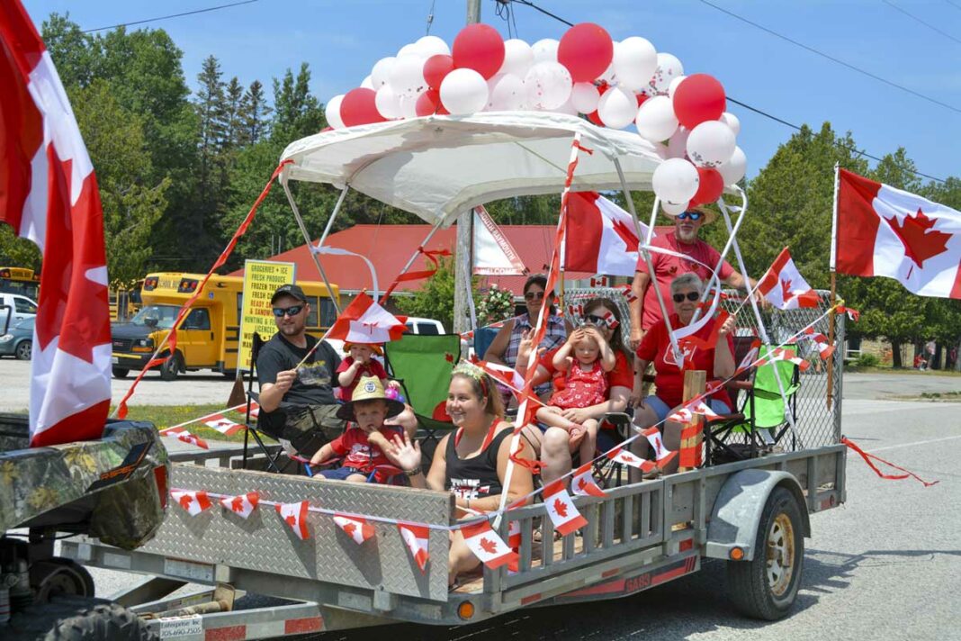 The South Baymouth parade is one not to be missed.