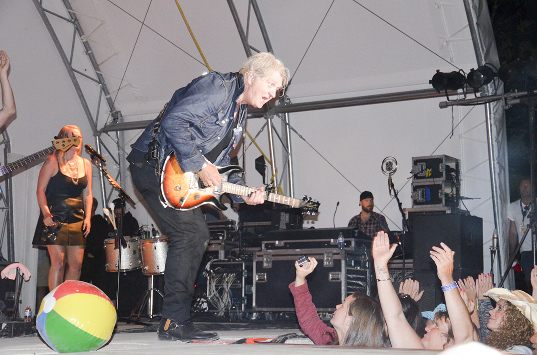 Tom Cochrane and Red Rider play in the big leagues with the best of them as the entertainers powered through old favourites, giving the story behind the song as they played along.