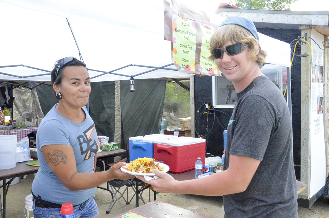 There were plenty of food vendors on hand to keep the hungry patrons fueled for a weekend of fun.