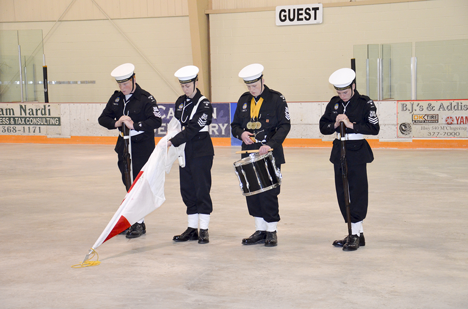 Cadet colour guard