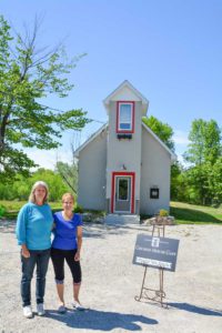 The former St. Julia’s Catholic Church in Whitefish Falls has been transformed into the Church Mouse Café.