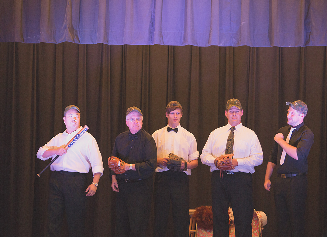 You Gotta Have Heart’ from Damn Yankees as performed by the gentlemen of the assemble. 