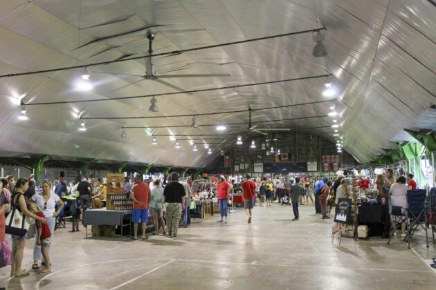 Over 60 vendors were on hand for the Central Manitoulin Market held in the Mindemoya arena as part of the Central Manitoulin Lions Club Homecoming Weekend which coincided with Canada Day.