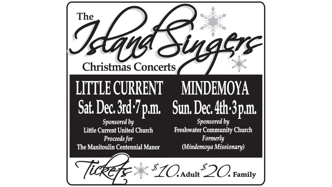 Island Singers Christmas Concerts