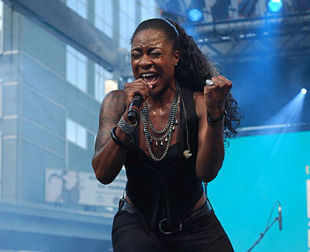 Black performing at Luminato in June 2010 in Toronto. photo by Damien D.