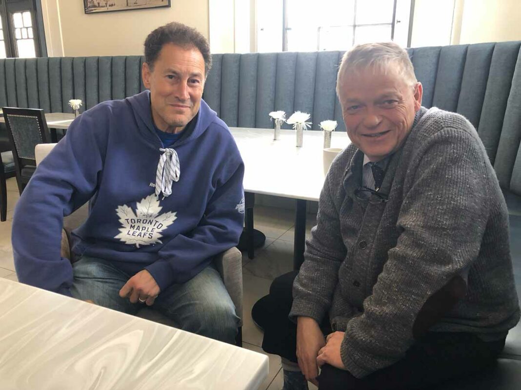 Steve Paikin (left) and Arthur Milnes (right) will be speaking at this year’s History Day in Kagawong.