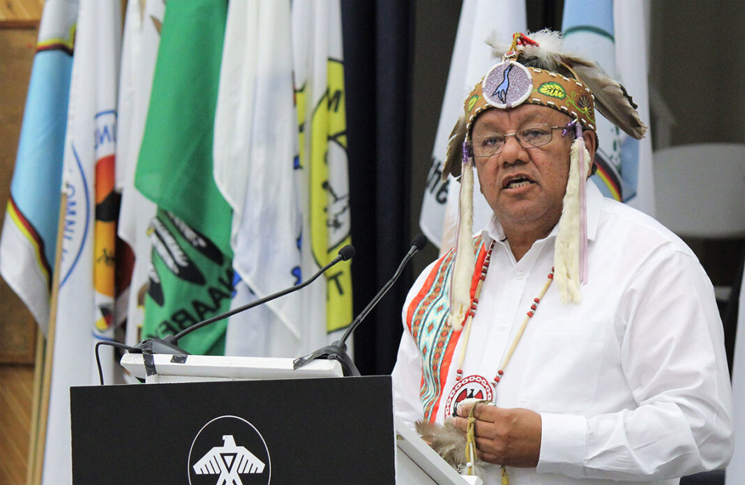 Ontario Regional Chief Glen Hare. Photo credit Laura Barrios.