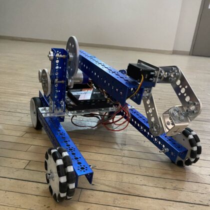 FIRST Tech challenge robot.