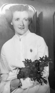 Jean as a nursing grad.