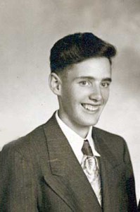 Murchie graduating in 1949.