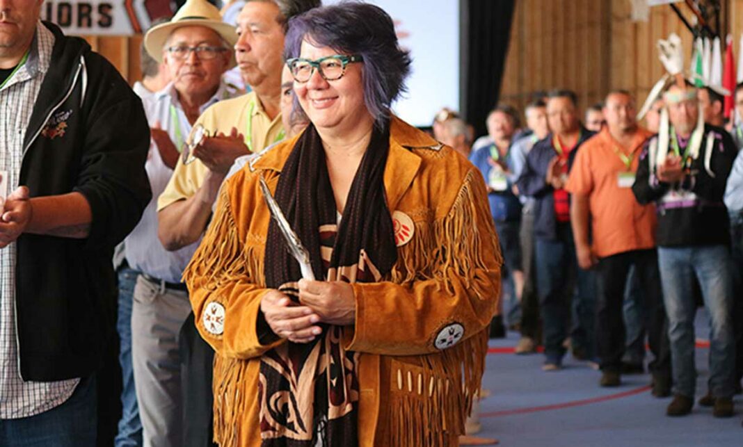 RoseAnne Archibald has been removed as National Chief. photo by Laura Barrios.