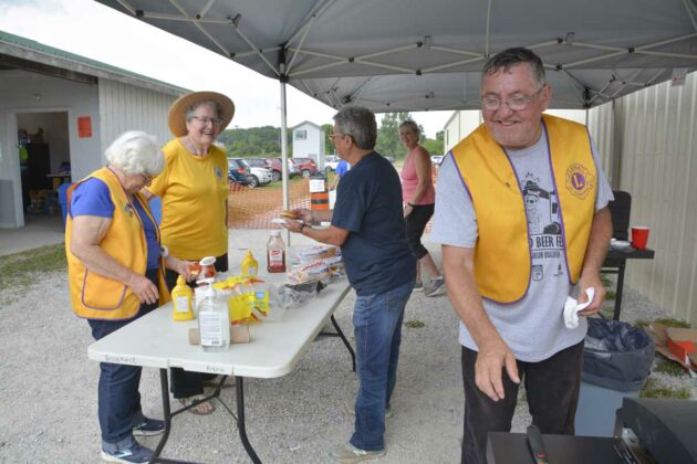 The Southeast Manitoulin Lions were hard at work all weekend long.