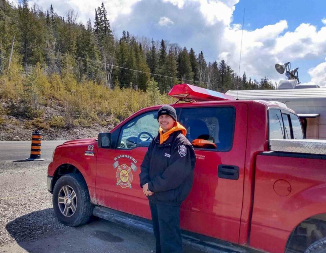 Long-time firefighter Andrew Corbiere is the new fire chief of the M’Chigeeng Fire Department.