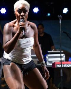 Jully Black gave an outstandng performance at the festival. photo by Ashely Manitowabi