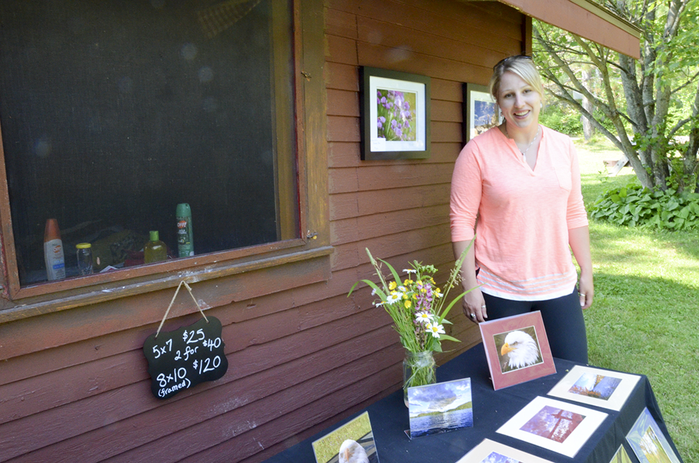 Photographer Riann Willoughby was exhibiting in the festival for the first time. “So far so good,” she said of the sales.