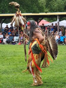 The Wiikwemkoong Cultural Festival was once called the Wiikwemkoong powwow and there were plenty of dancers on hand.