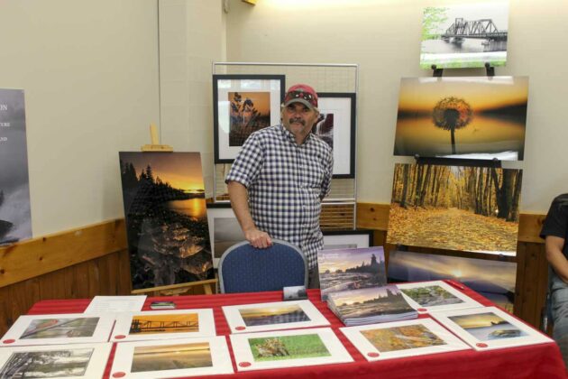 Photographer Craig Jackson was one of the many vendors on hand at Art in the Park.