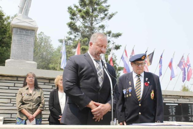 Algoma-Manitoulin MPP Mike Mantha recalls the sacrifices of those who liberated Europe.