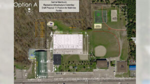 site plan for a community recreation centre