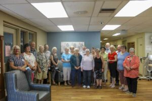 Volunteers of the Manitoulin Lodge Nursing Home were feted at a volunteer appreciation event last week.