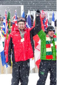 Athlete of the Year! Dayne Tipper of  the Manitoulin  Special Olympics snowshoeing team has been selected as the Athlete of the Year by Ontario Special Olympics.