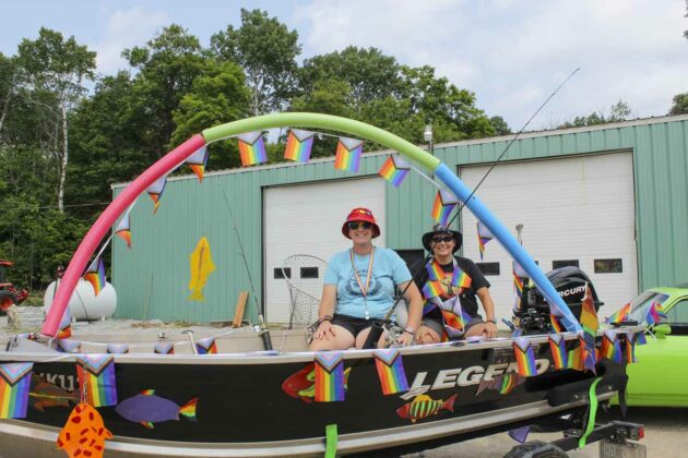 Kids of all ages had a great time at the Pride Parade.