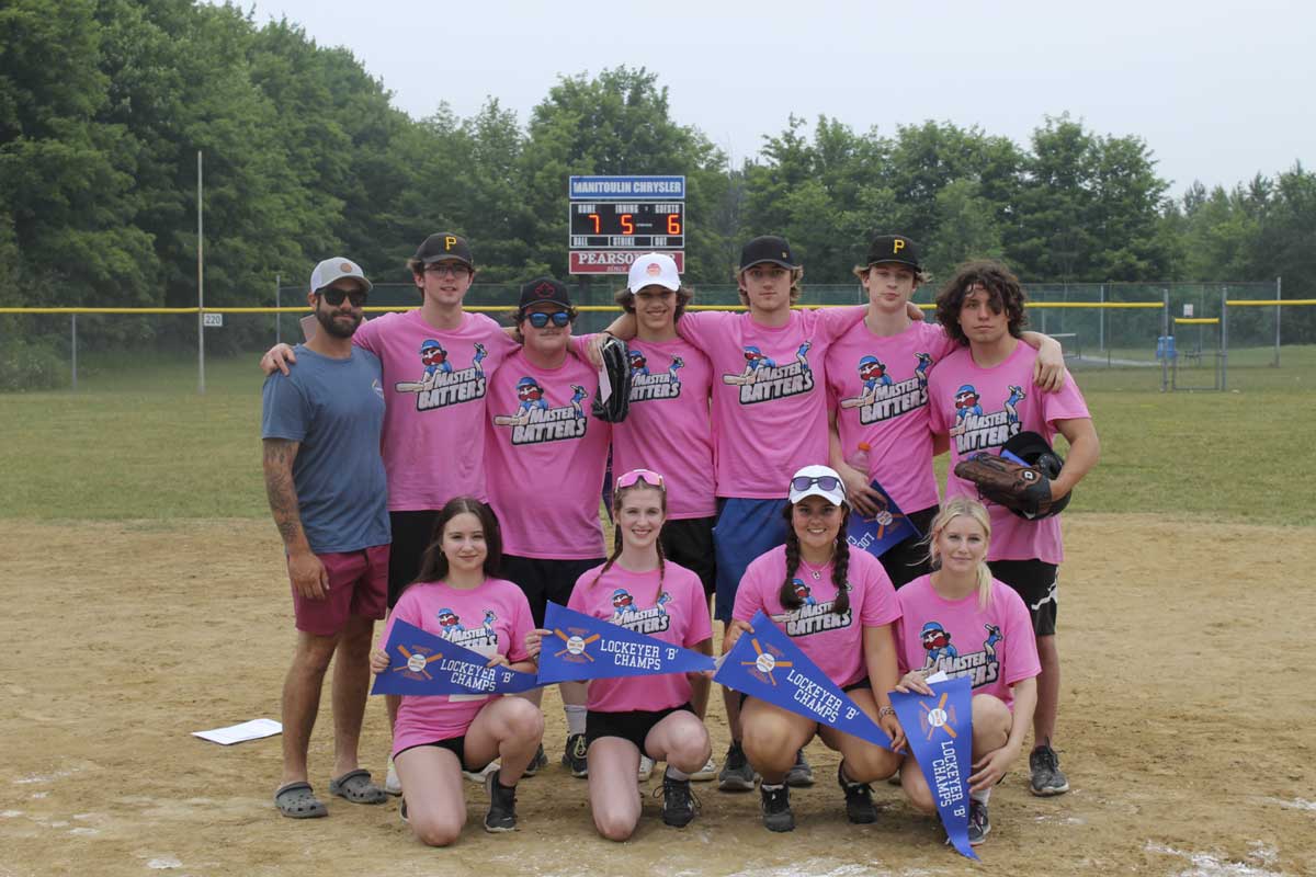 The Master Batters defeated the Red Neck Islanders in the Lockeyer division B (age 17-19) final.